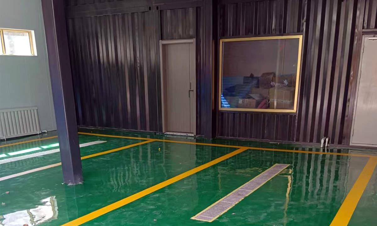 Xinjiang Kashgar light steel module fire station project