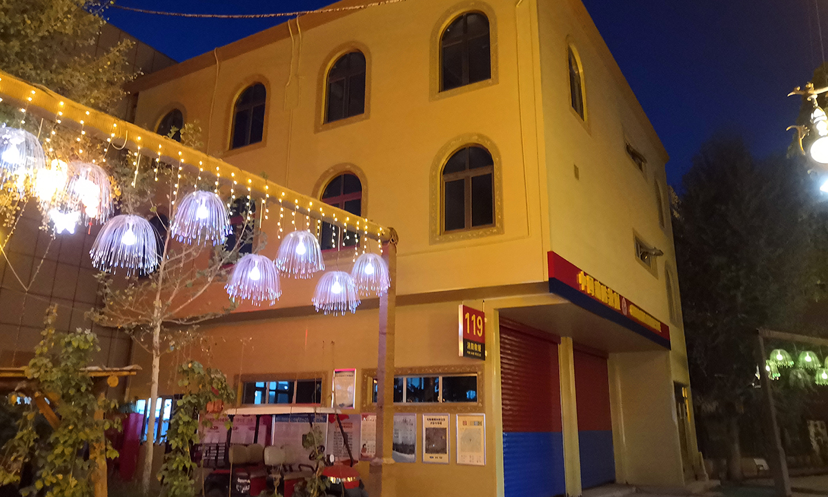 Xinjiang Kashgar light steel module fire station project