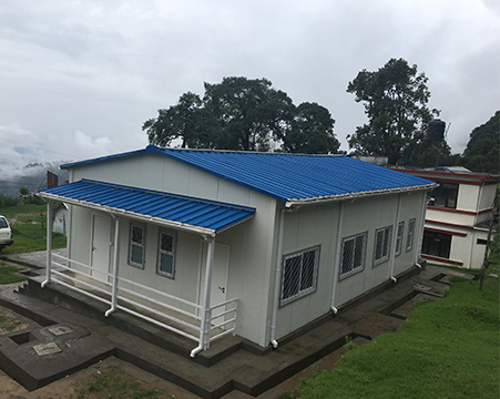 Nepal Healthcare Hospital Project: Temporary Office Solution Case