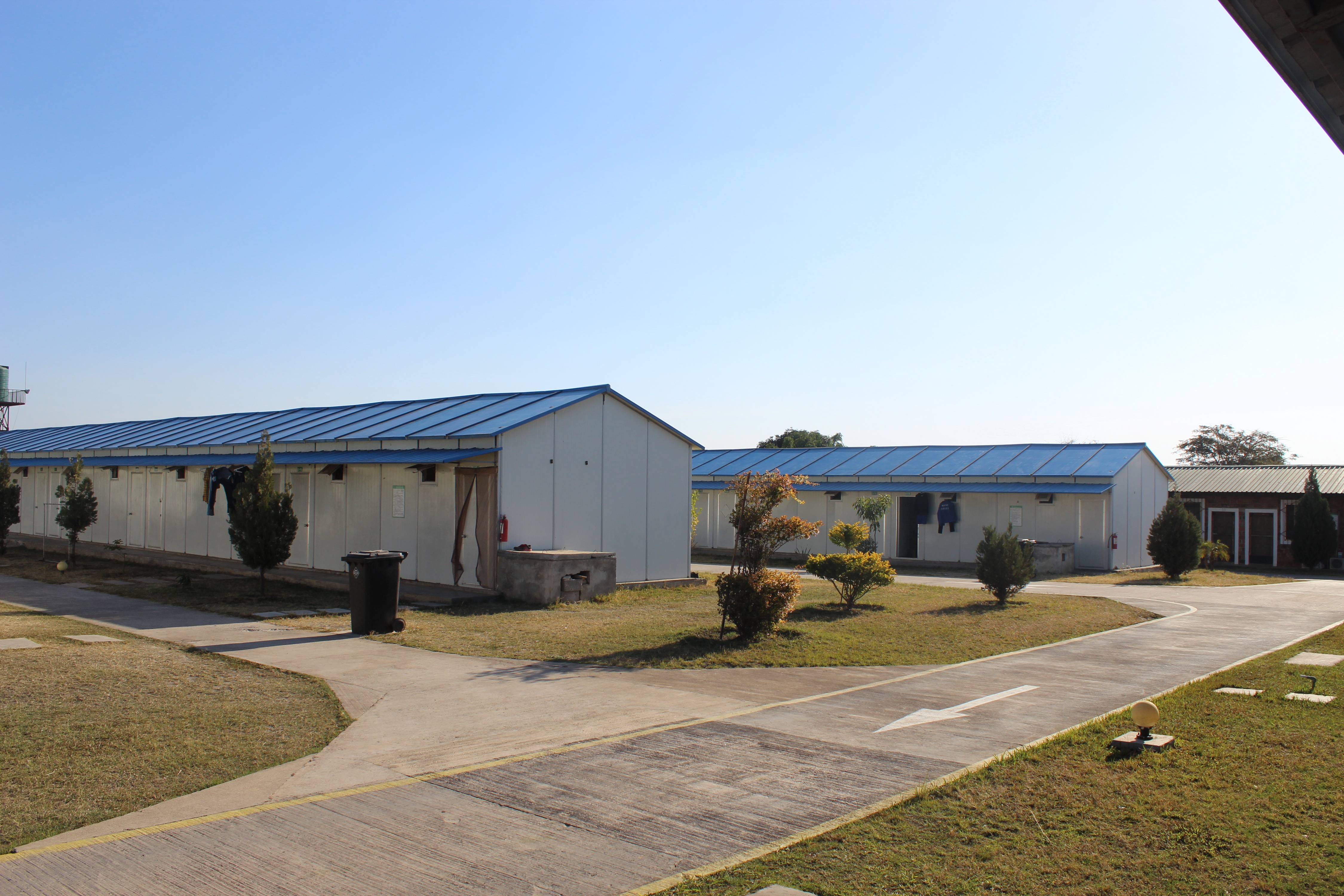 Chengdong Modular House Zambia Kenneth Kaunda International Airport Camp Project