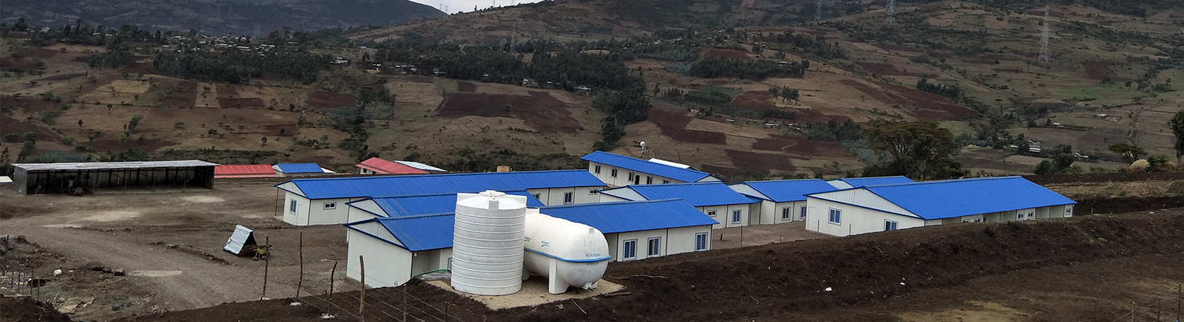 Chengdong Prefab Houses for Ethiopia Railway Camp