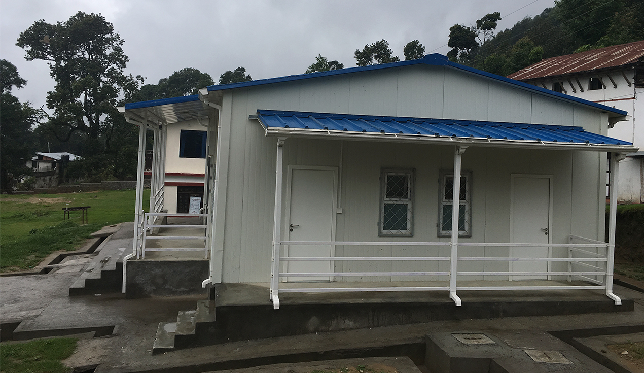 Nepal Healthcare Hospital Project: Temporary Office Solution Case