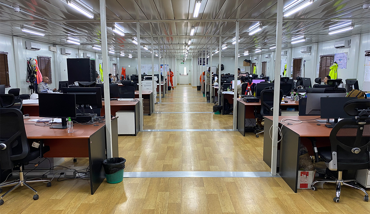 Nigeria Symbian Gas Project Camp