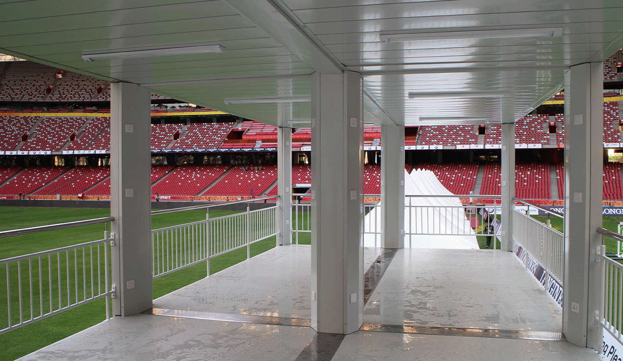Box Cabin Rental Project for the Bird's Nest International Show Jumping Event in Beijing