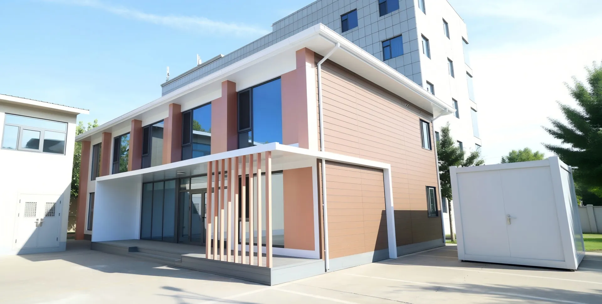 Light steel module products