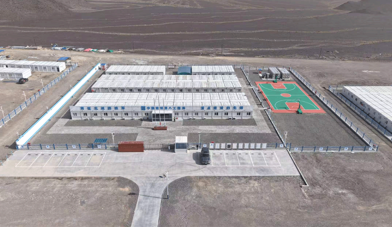 Shanshan, Xinjiang 1GW Wind Power Project Department Camp Project