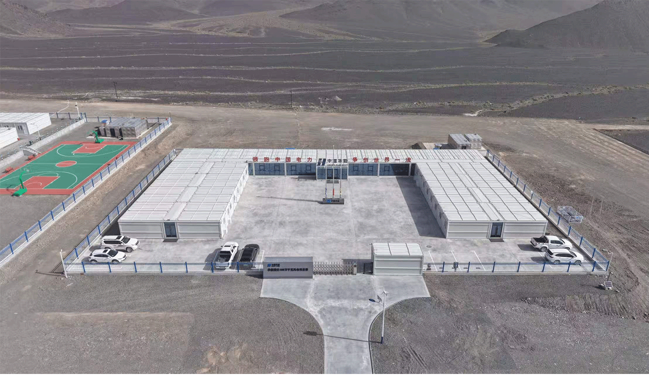 Shanshan, Xinjiang 1GW Wind Power Project Department Camp Project