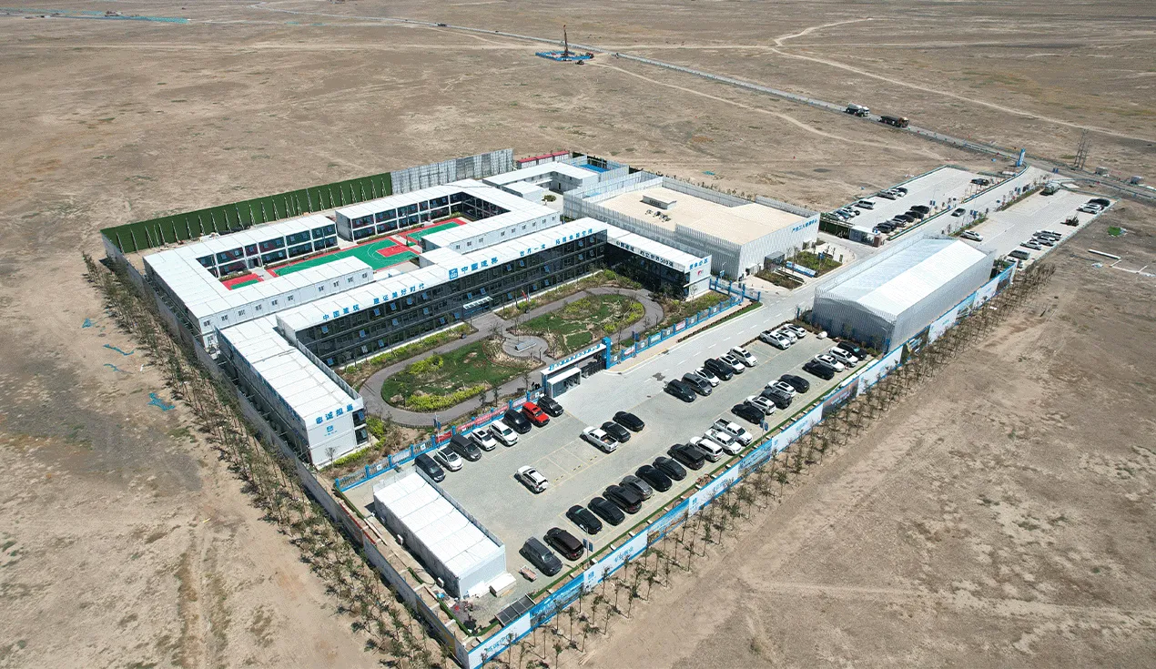 Xinjiang Duku Highway Engineering Camp: 221 Modular Houses in Dushanzi
