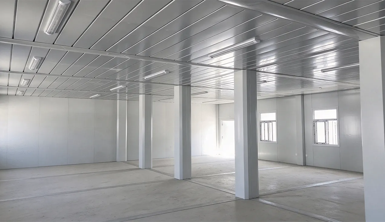 Construction Camp Buildings for the Egypt Xinfeng Iron & Steel Project