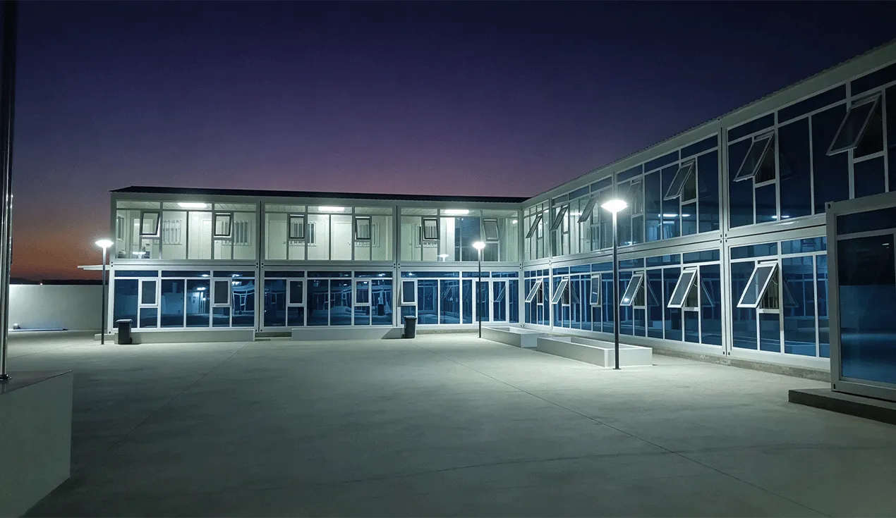 Construction Camp Buildings for the Egypt Xinfeng Iron & Steel Project