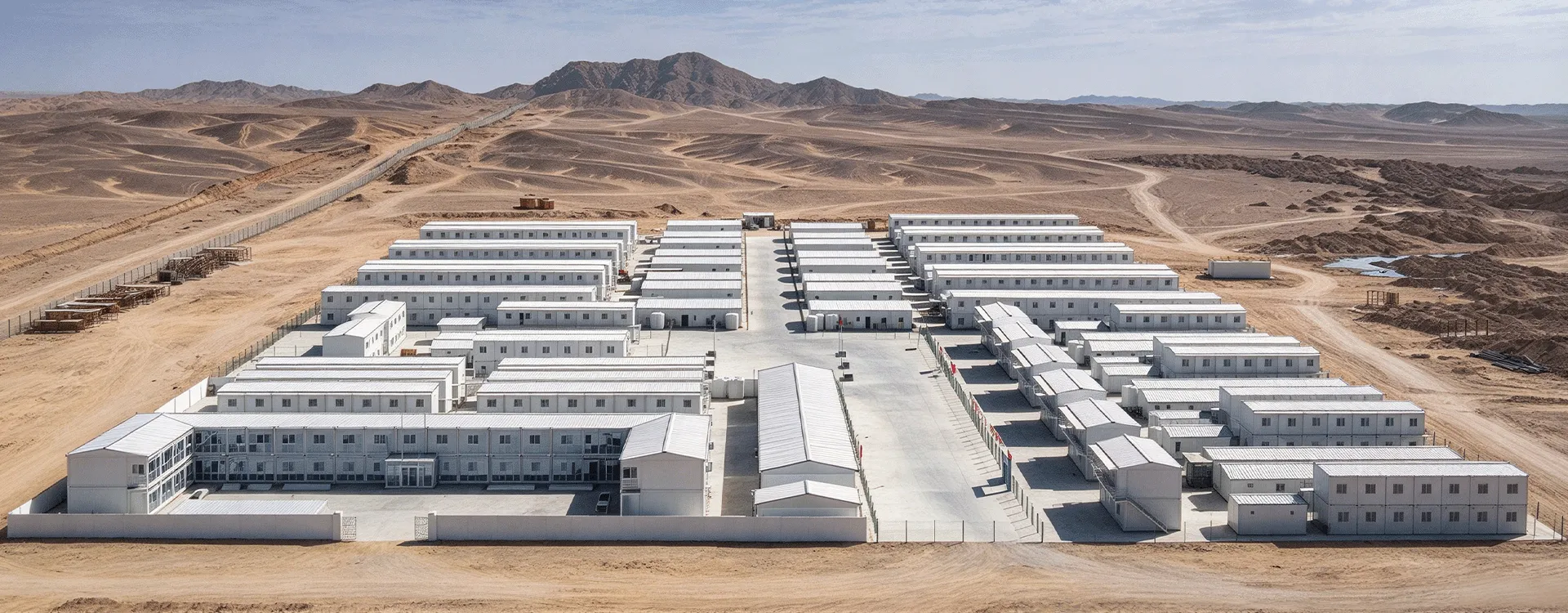 Egypt Xinfeng Iron & Steel Camp Project