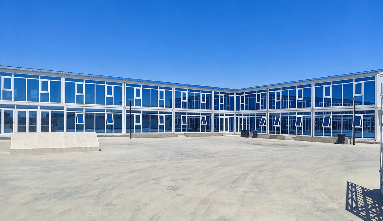 Construction Camp Buildings for the Egypt Xinfeng Iron & Steel Project